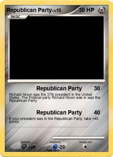 Pokemon Republican Party