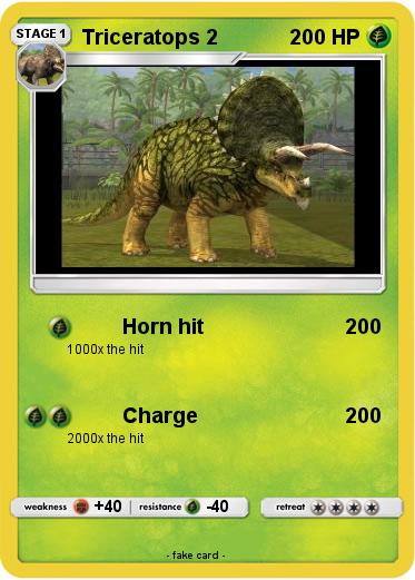 Pokemon Triceratops 2