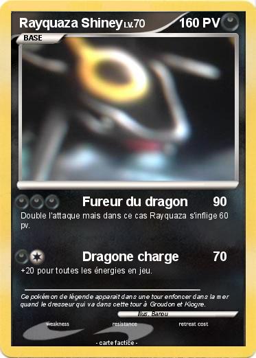 Pokemon Rayquaza Shiney
