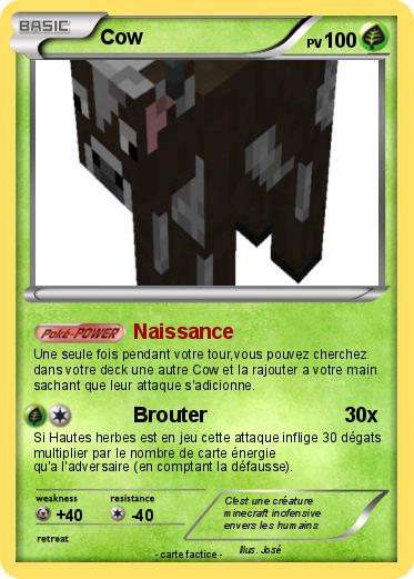 Pokemon Cow