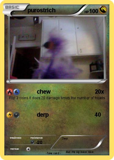 Pokemon purostrich