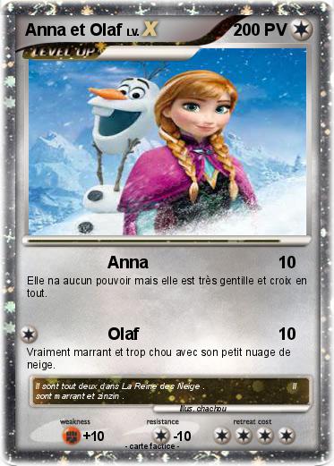 Pokemon Anna et Olaf