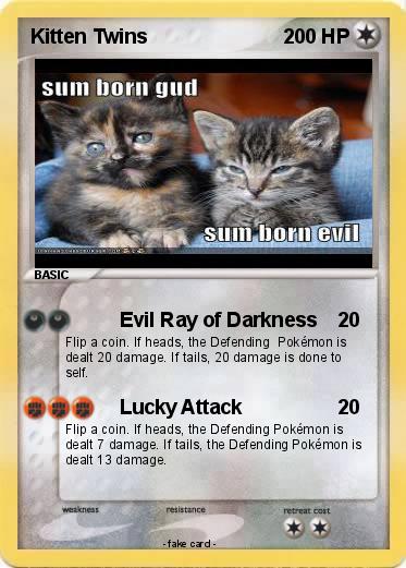 Pokemon Kitten Twins