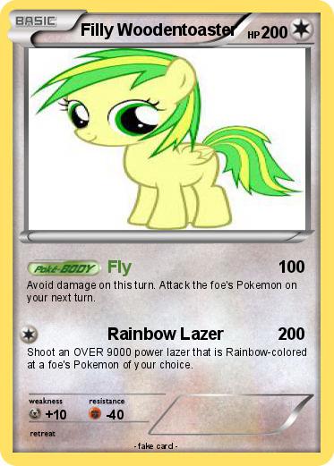 Pokemon Filly Woodentoaster