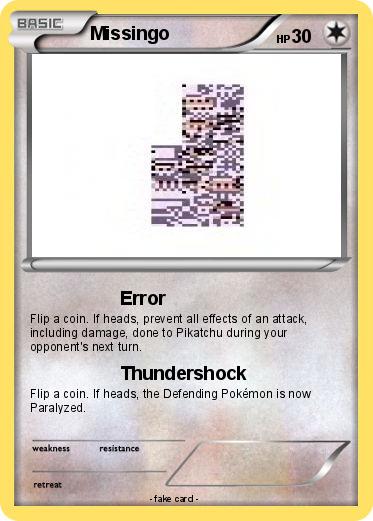 Pokemon Missingo