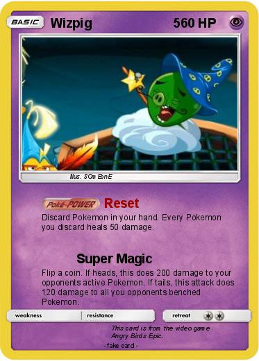 Pokemon Wizpig                       5
