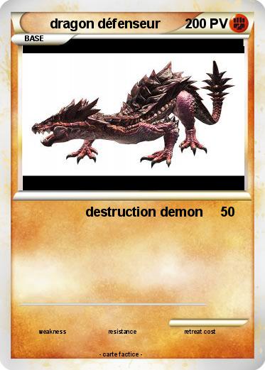 Pokemon dragon défenseur