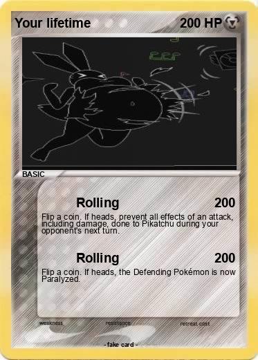 Pokemon Your lifetime
