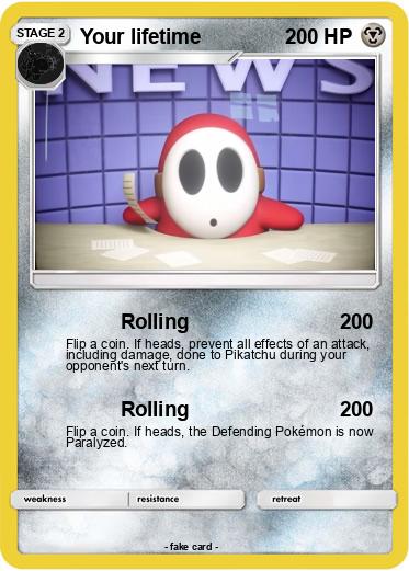 Pokemon Your lifetime