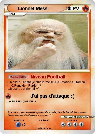 Pokemon Lionnel Messi