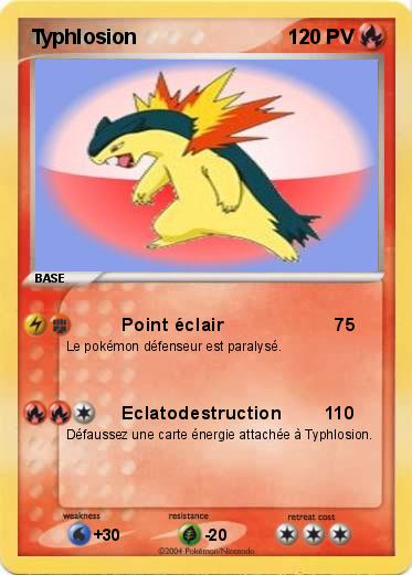Pokemon Typhlosion
