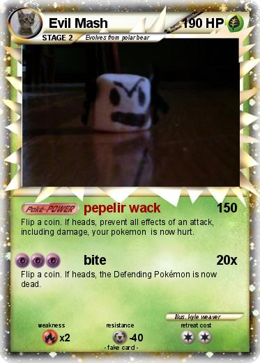Pokemon Evil Mash