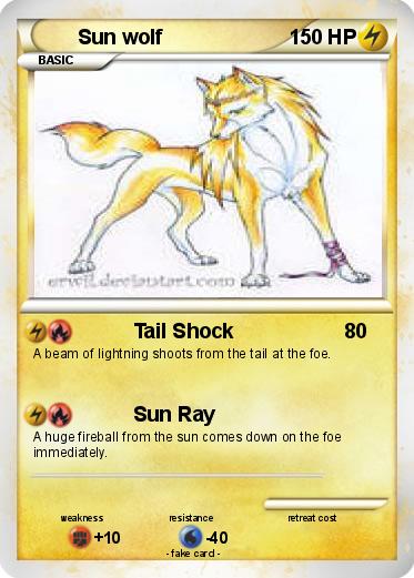 Pokemon Sun wolf