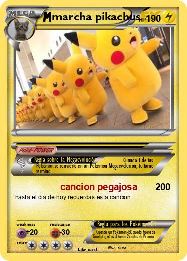 Pokemon marcha pikachus