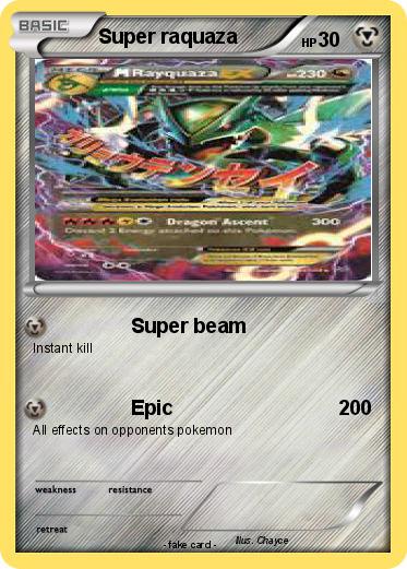 Pokemon Super raquaza