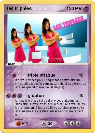 Pokemon les triplées