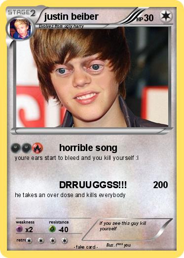 Pokemon justin beiber