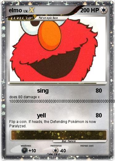 Pokemon elmo