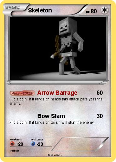 Pokemon Skeleton