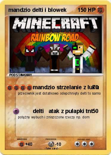 Pokemon mandzio delti i blowek