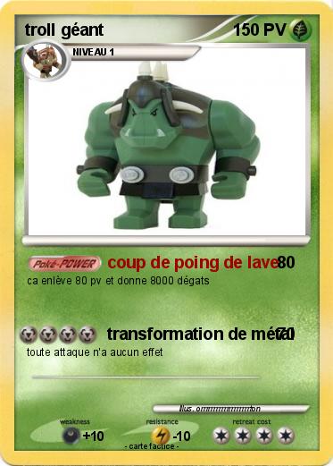 Pokemon troll géant
