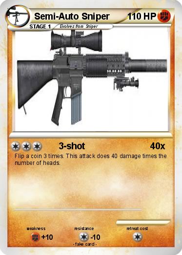 Pokemon Semi-Auto Sniper