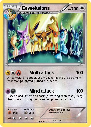 Pokemon Eeveelutions