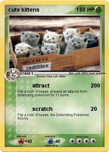 Pokemon cute kittens