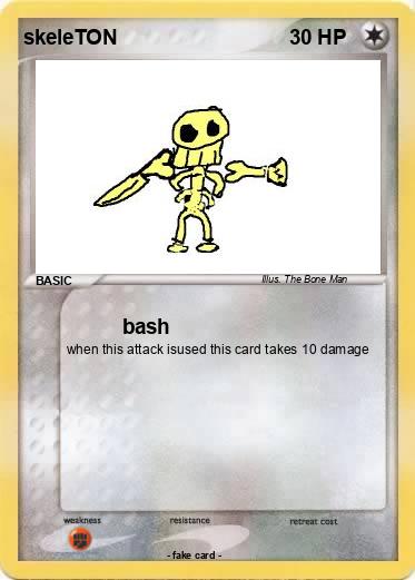 Pokemon skeleTON