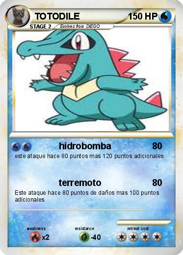 Pokemon TOTODILE