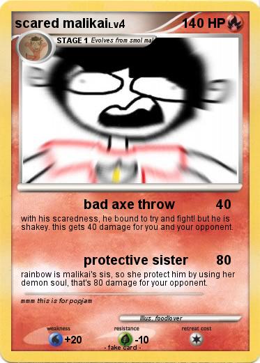 Pokemon scared malikai