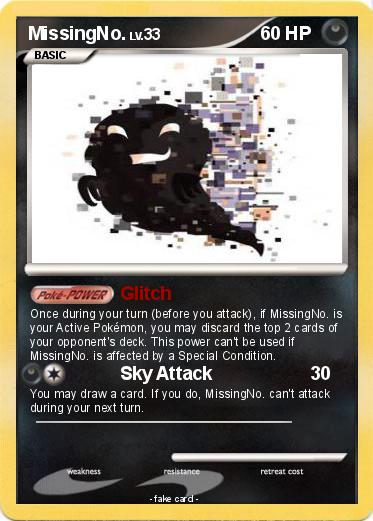 Pokemon MissingNo.