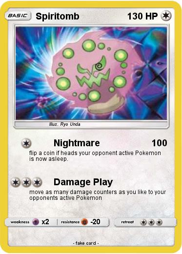 Pokemon Spiritomb