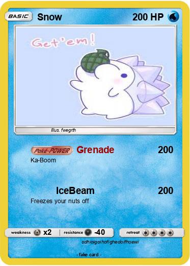 Pokemon Snow