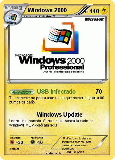 Pokemon Windows 2000