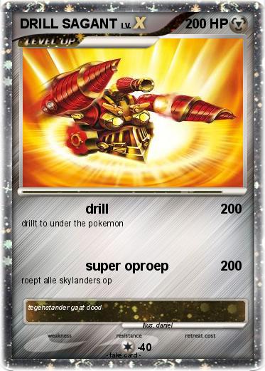 Pokemon DRILL SAGANT