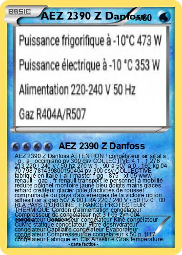 Pokemon AEZ 2390 Z Danfoss