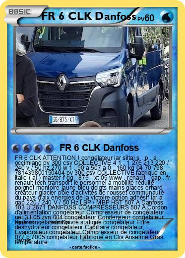 Pokemon FR 6 CLK Danfoss