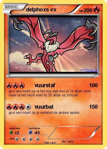 Pokemon delphoxs ex