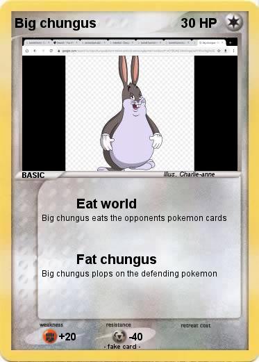 Pokemon Big chungus
