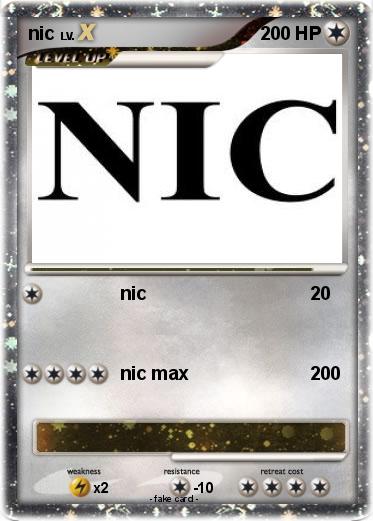 Pokemon nic