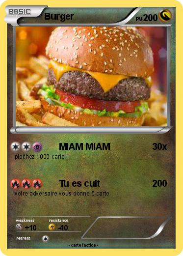 Pokemon Burger