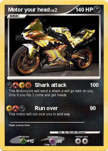 Pokemon Motor your head