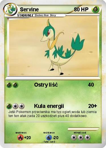Pokemon Servine