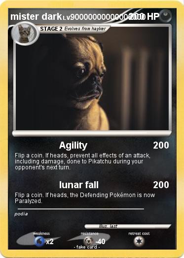 Pokemon mister dark