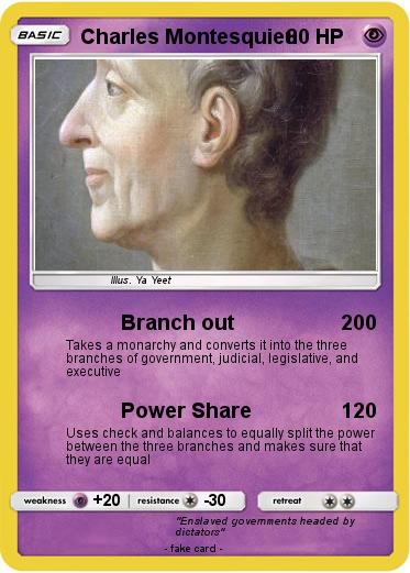 Pokemon Charles Montesquieu
