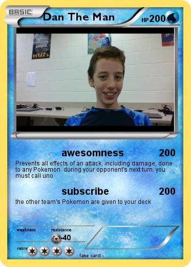 Pokemon Dan The Man