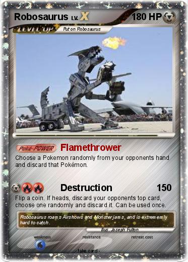 Pokemon Robosaurus