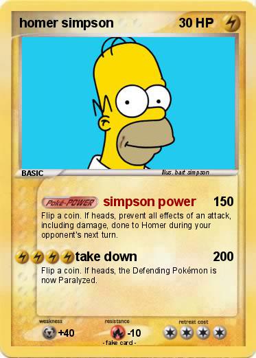 Pokemon homer simpson