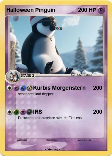 Pokemon Halloween Pinguin